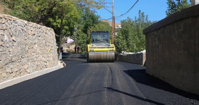 Bitlis’te Asfalt Çalışmaları Tüm Hızıyla Sürüyor