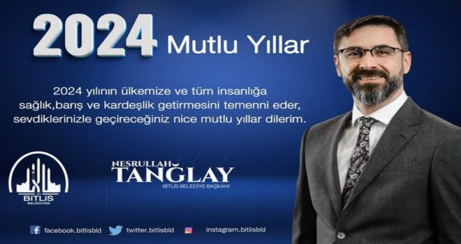 Başkan Tanğlay'ın Yeni Yıl Mesajı